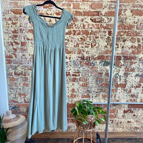 Seafoam Green Reformation Dress - Picture 1 of 7